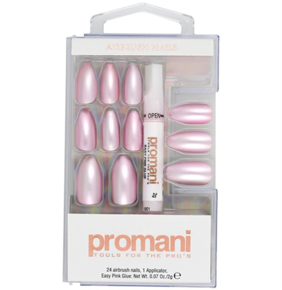 Promani Pearl Pink Takma Tırnak Kiti – PR-5653