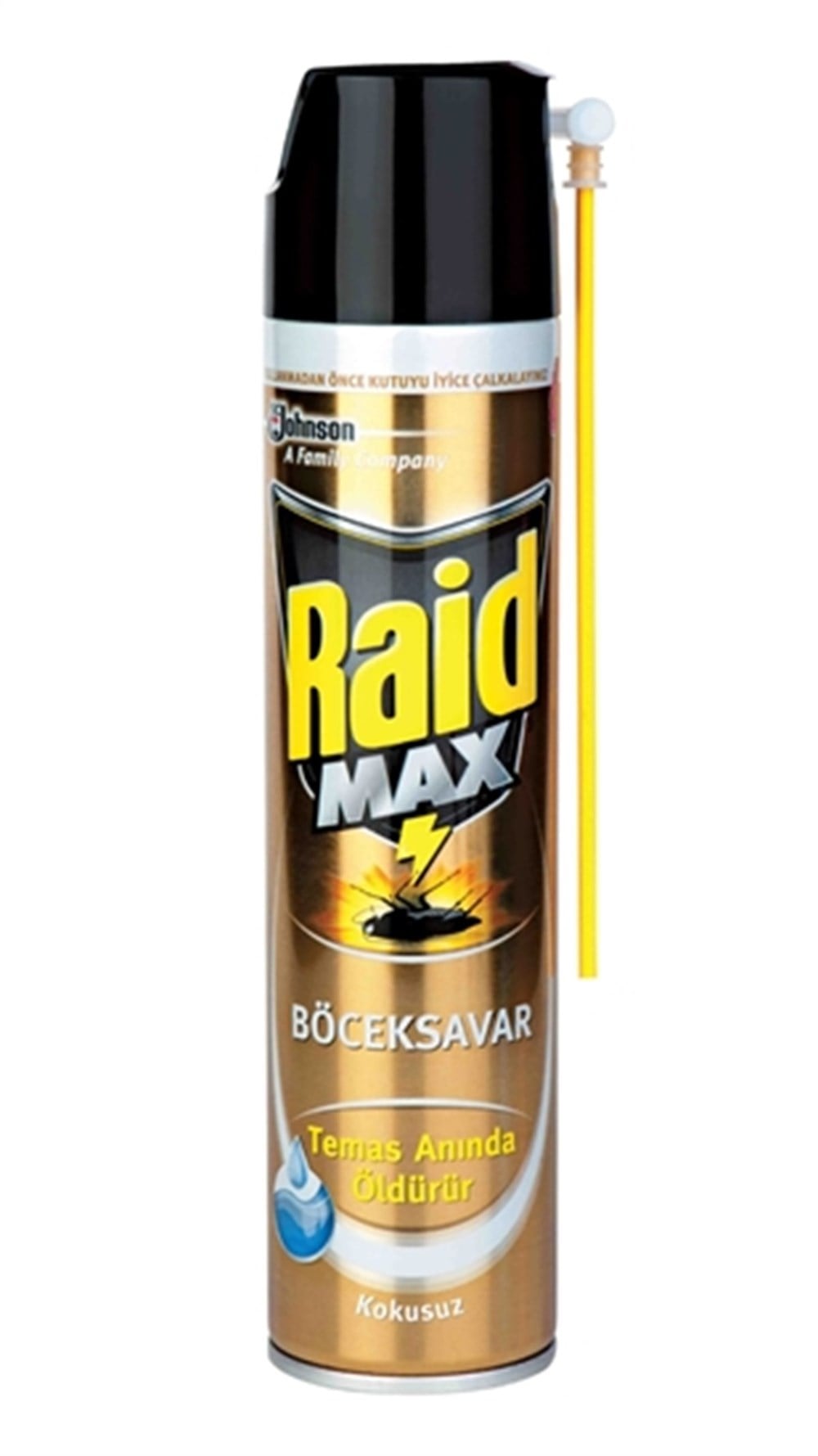 Raid Böceksavar Max Sprey Böcek Öldürücü 300 ml