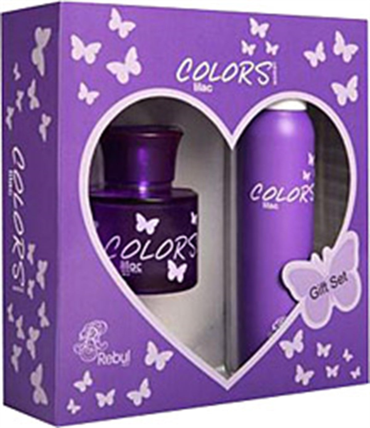 REBUL KOFRE EDT 100ML COLORS+ 150ML DEO LILAC