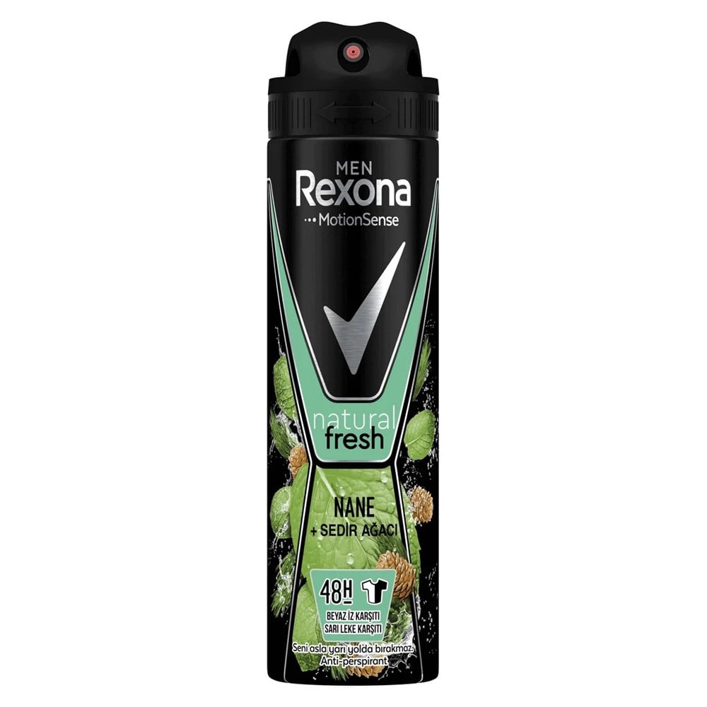 Rexona Men Natural Fresh Nane Sedir Ağacı Deodorant 150 Ml 