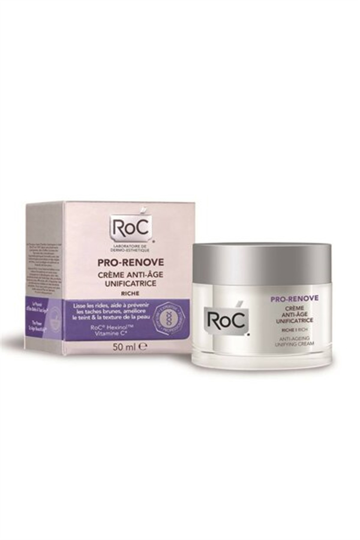 Roc Kuru Ciltler için Kırışıklık Karşıtı Krem - Pro Renove Rich 50 ml