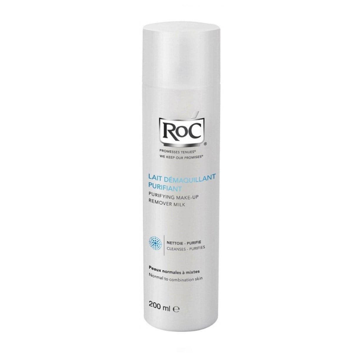 Roc Purifying Make up Remover Milk Makyaj Temizleme Sütü 200 Ml