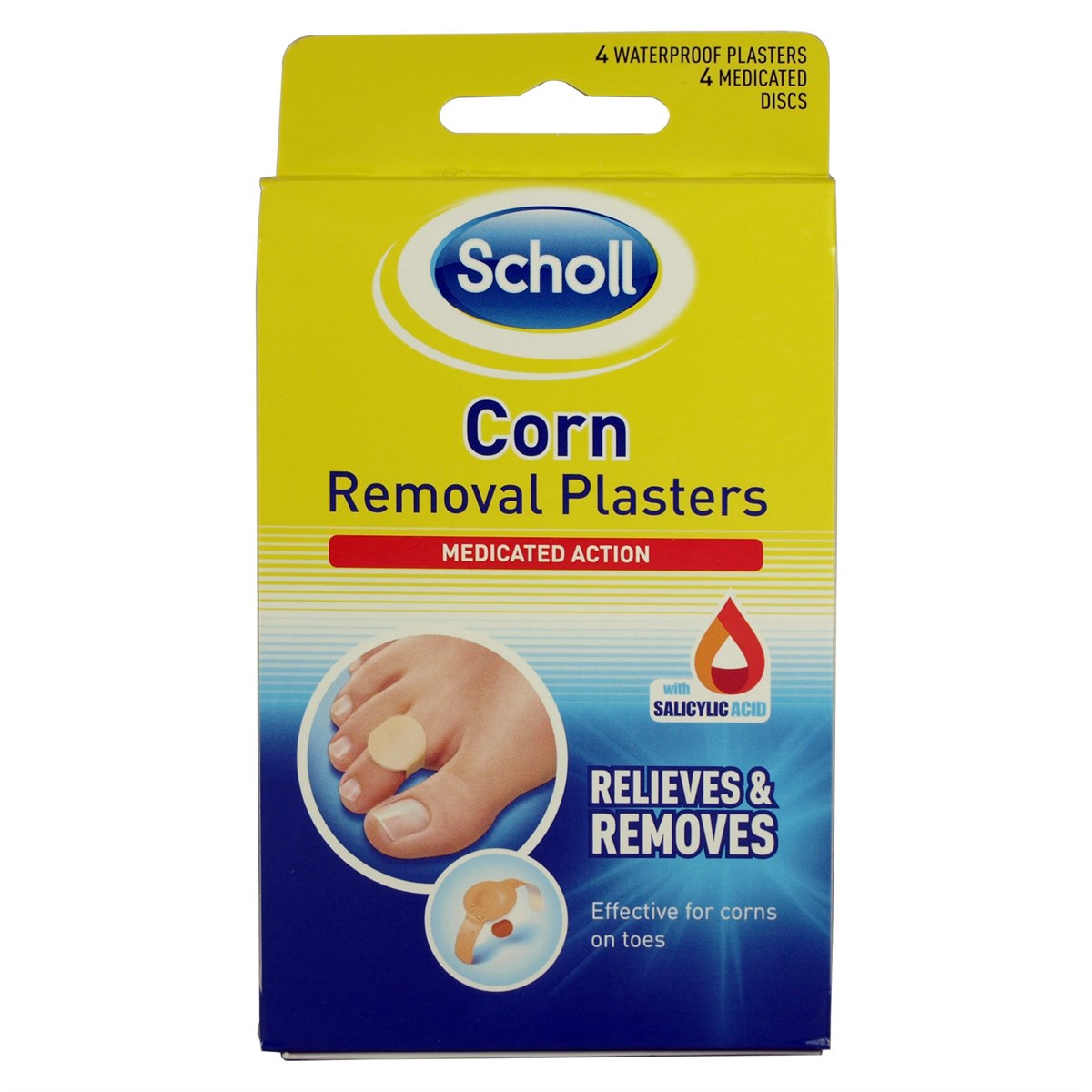 Scholl Su Geçirmez İlaçlı Nasır Sökücü Flaster