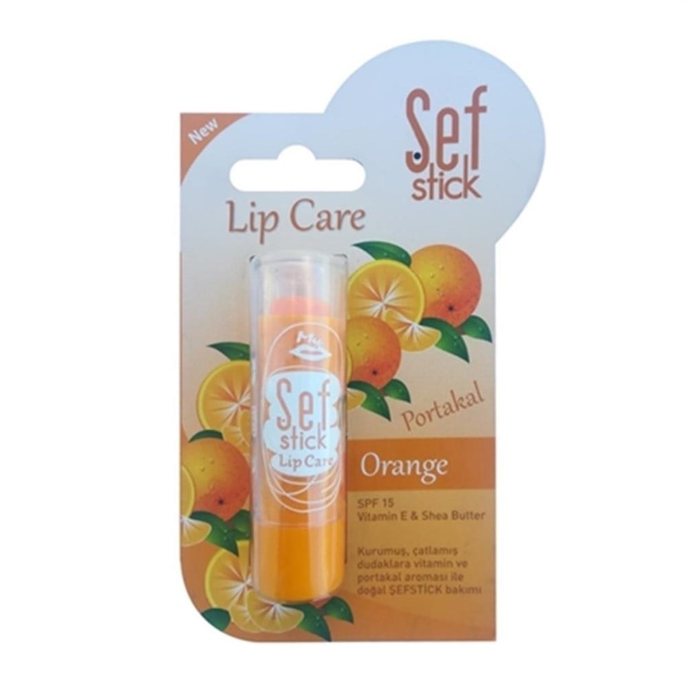 Şef Stick Lip Care Spf15 Orange