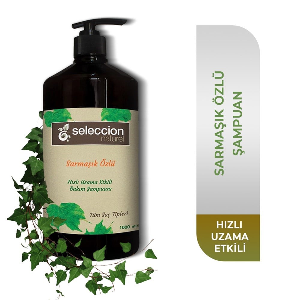 Seleccion Naturel 1000Ml  Sarmaşık Özlü Şampuan