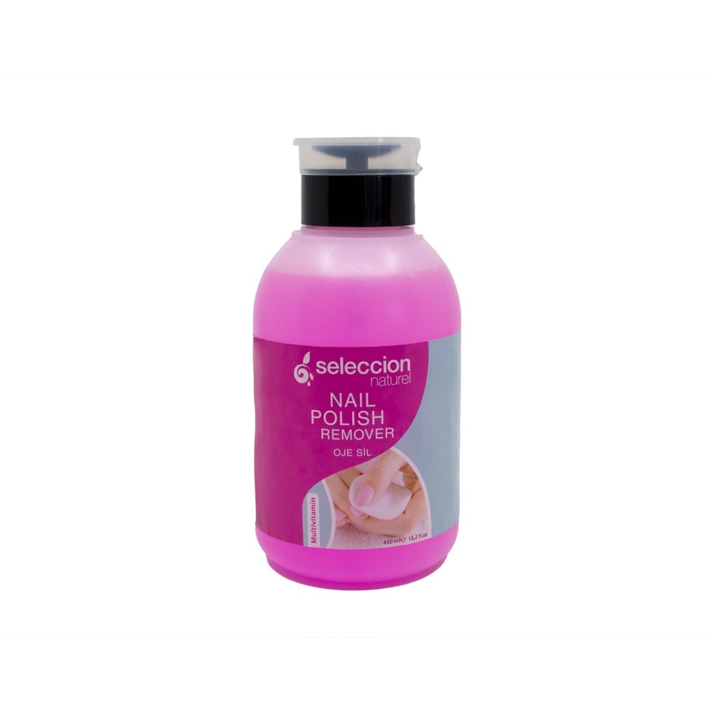 Seleccion Naturel Aseton Pompalı 450 Ml Pembe