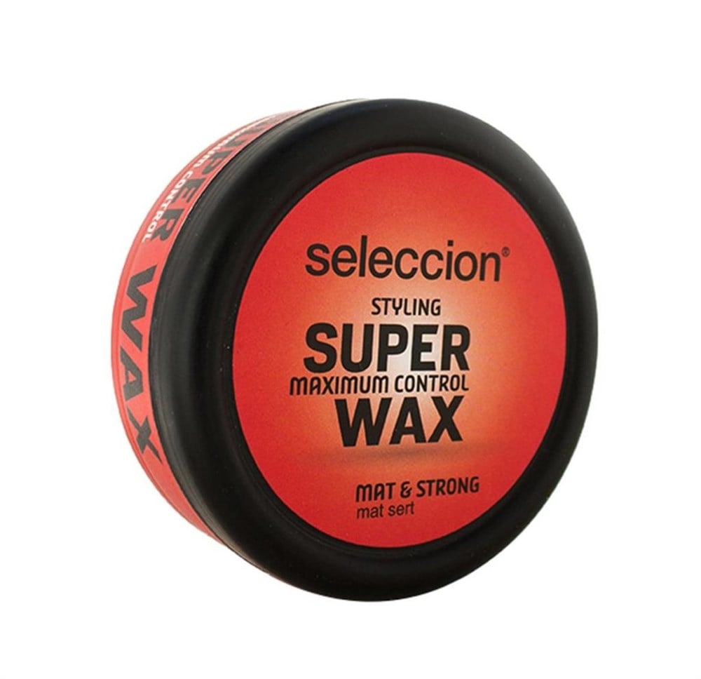 Seleccion Super Wax 150Ml Mat&Strong Sıyah 