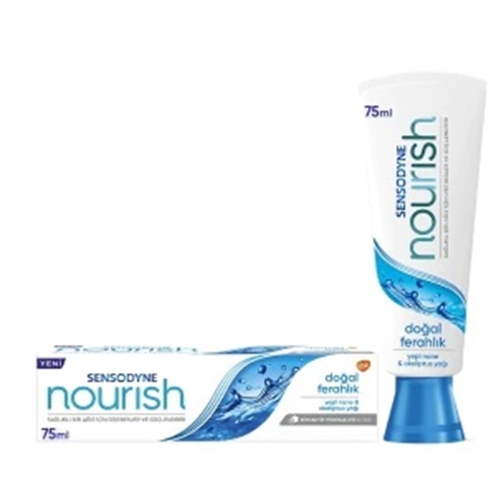 Sensodyne Nourish Doğal Ferahlık Diş Macunu 75 Ml 