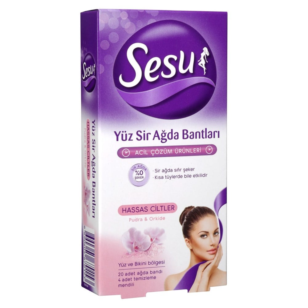 Sesu Ağda Bandı Vücut Bikini Set Hassas Cilt