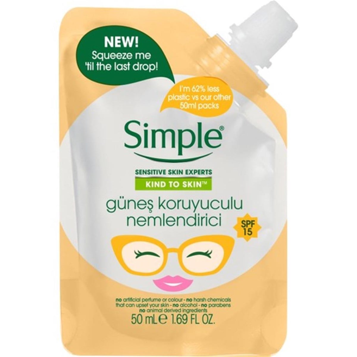Simple Mini Koruyucu Nemlendirici 50 Ml