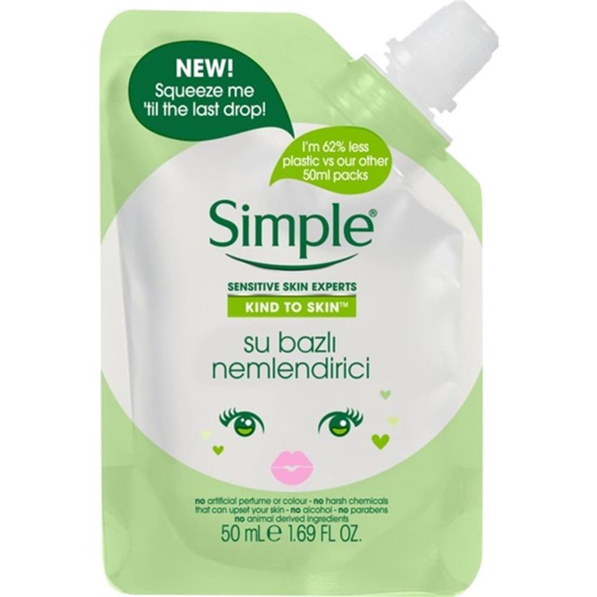 Simple Mini Su Bazlı Nemlendirici 50 Ml