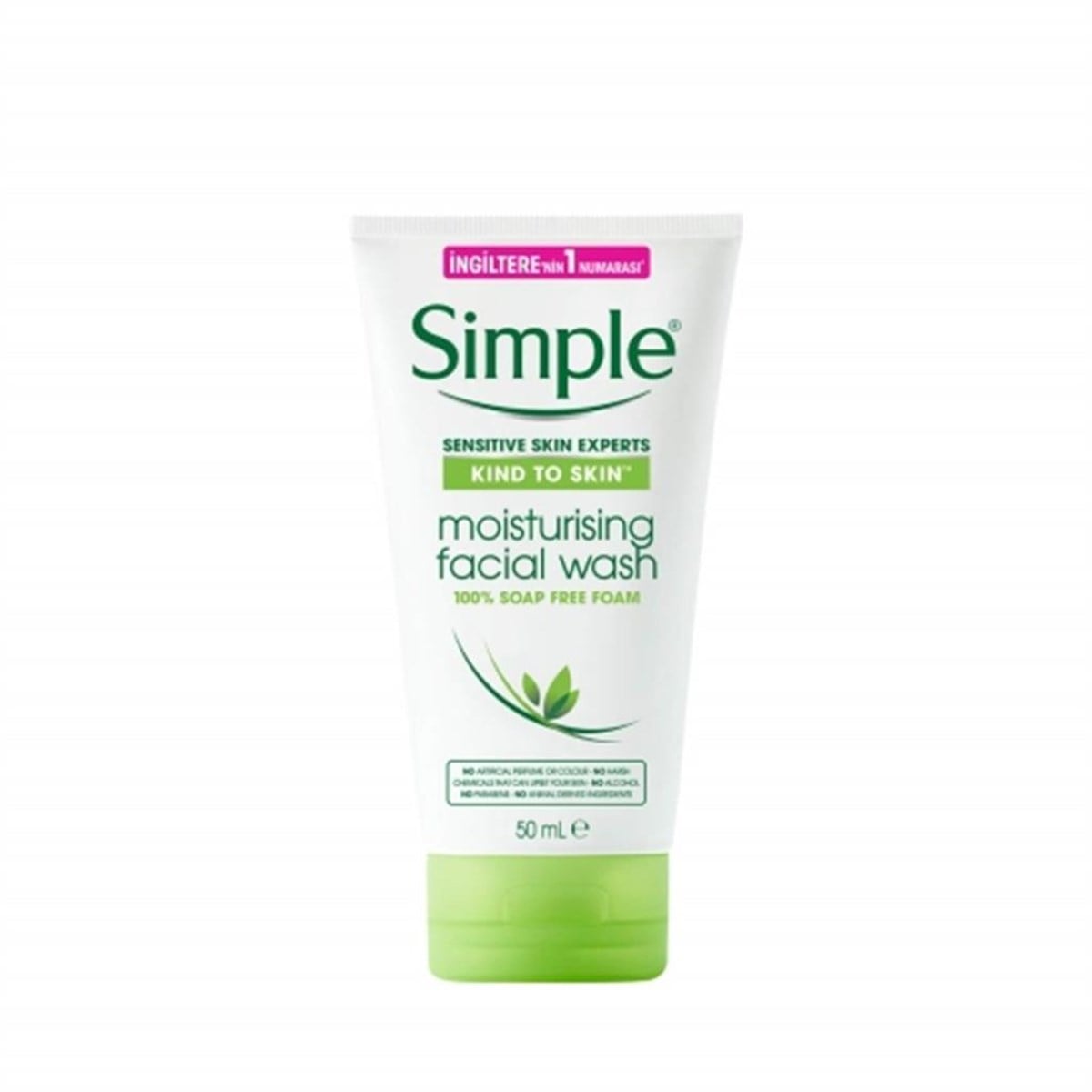 Simple Nemlendirici Yüz Temizleme Jeli 50 Ml