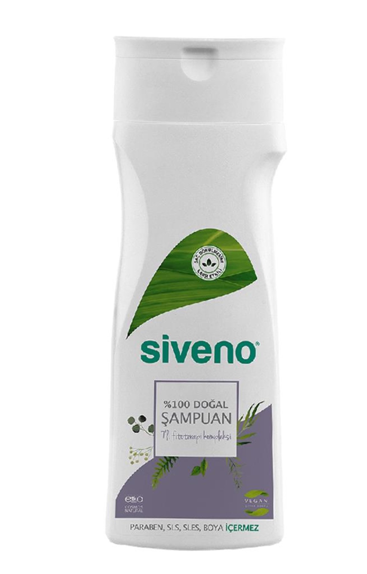 Siveno %100 Doğal Şampuan 7'li Fitoterapi Kompleksi