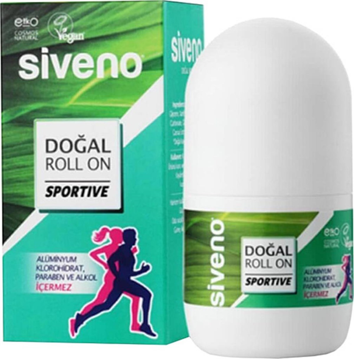 Siveno Doğal Roll On Sportive 50 Ml