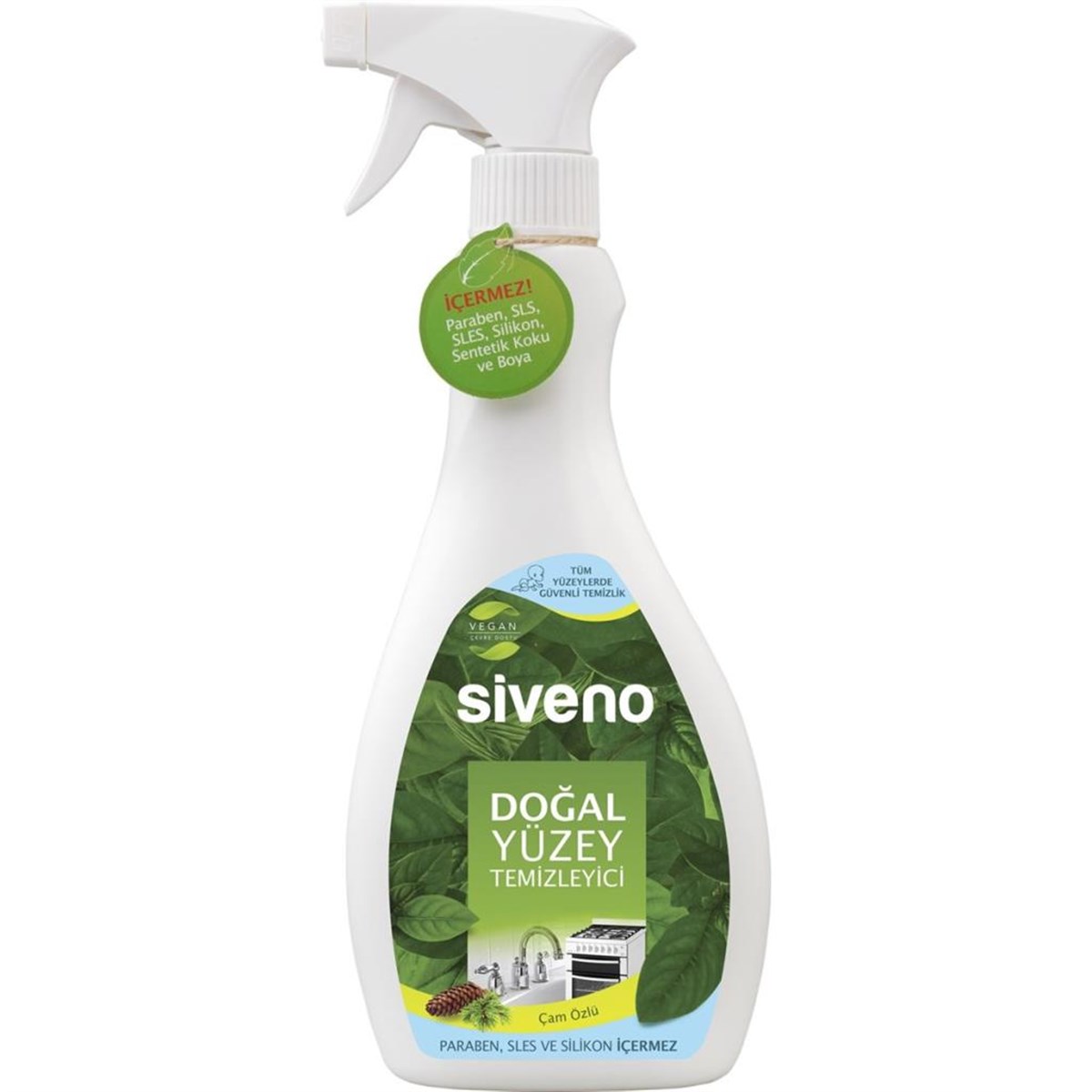 Siveno Doğal Yüzey Temizleyici 500 Ml