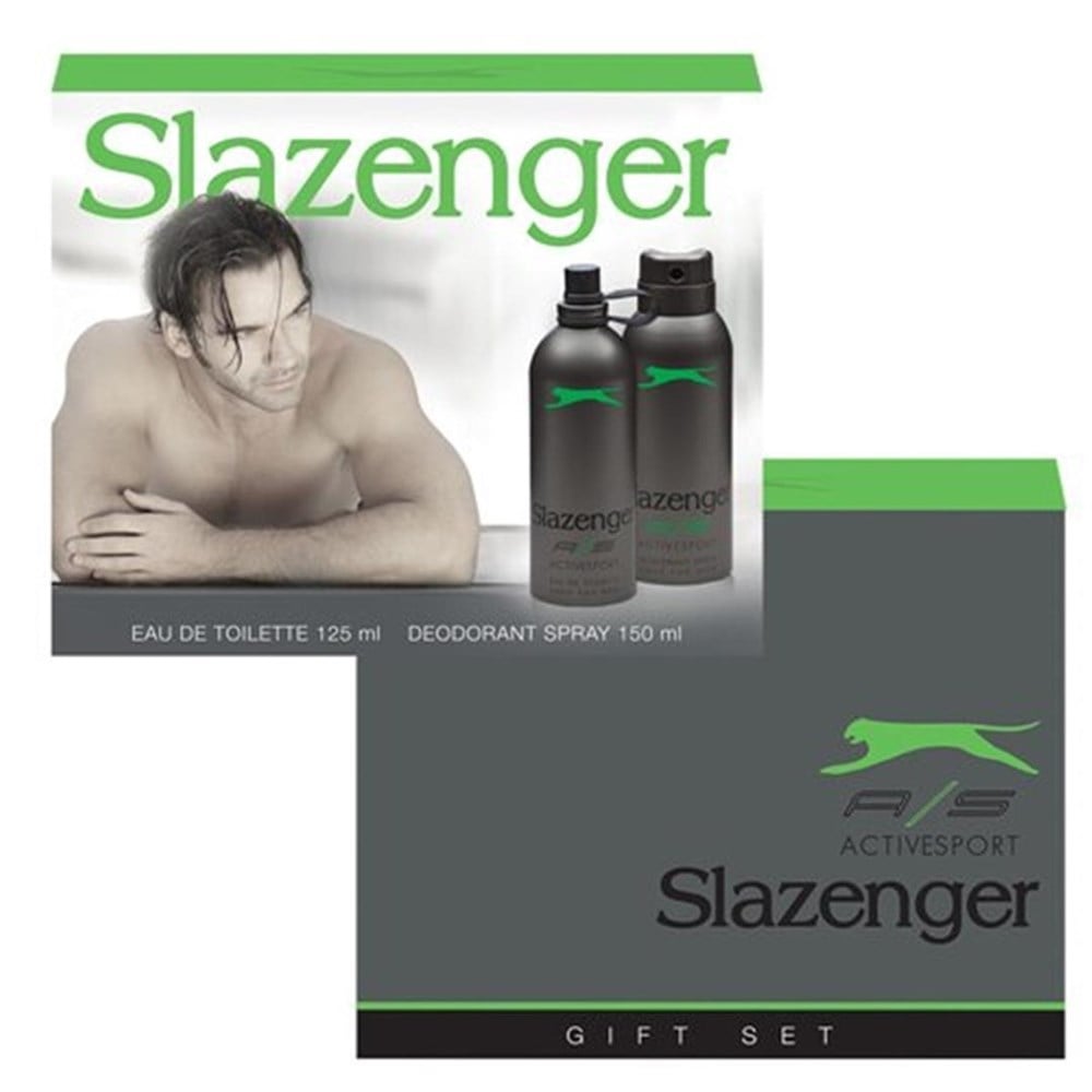 Slazenger Active Sport Yeşil 125 Ml Edt Erkek Parfümü + 150 Ml Deodorant Set