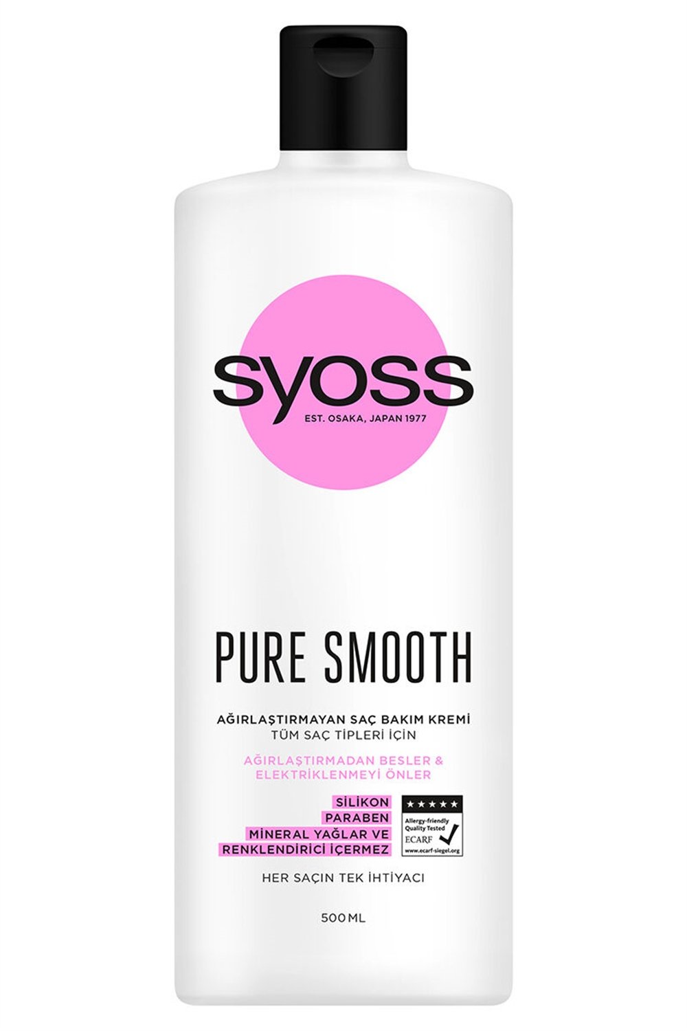 Syoss Saç Kremi Pure Smooth 500 Ml