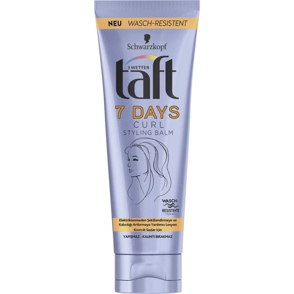 Taft 7 Days Styling Balm Curl 75 Ml