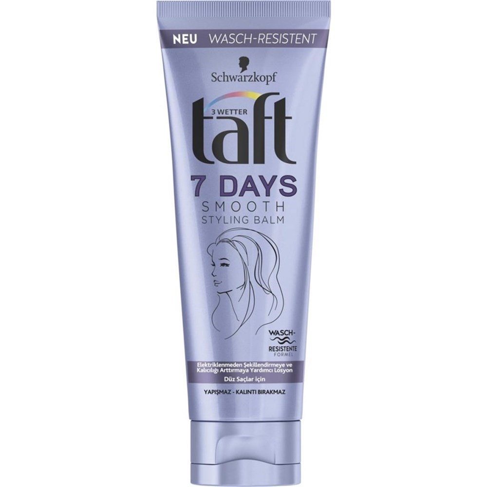 Taft 7 Days Styling Balm Smooth 75 Ml