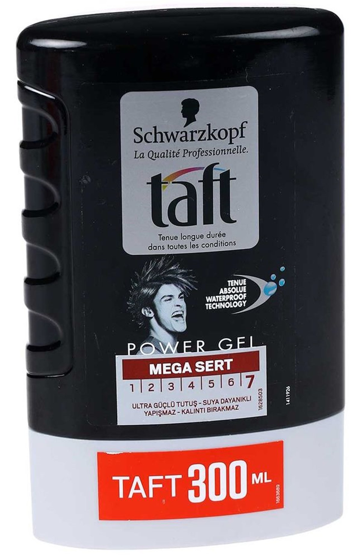 Taft Power Mega Sert Saç Jölesi 250 Ml