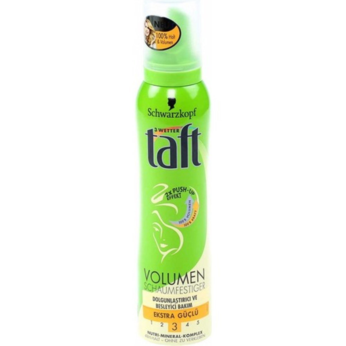 Taft Volum Ultra Güçlü Saç Köpüğü 150 Ml