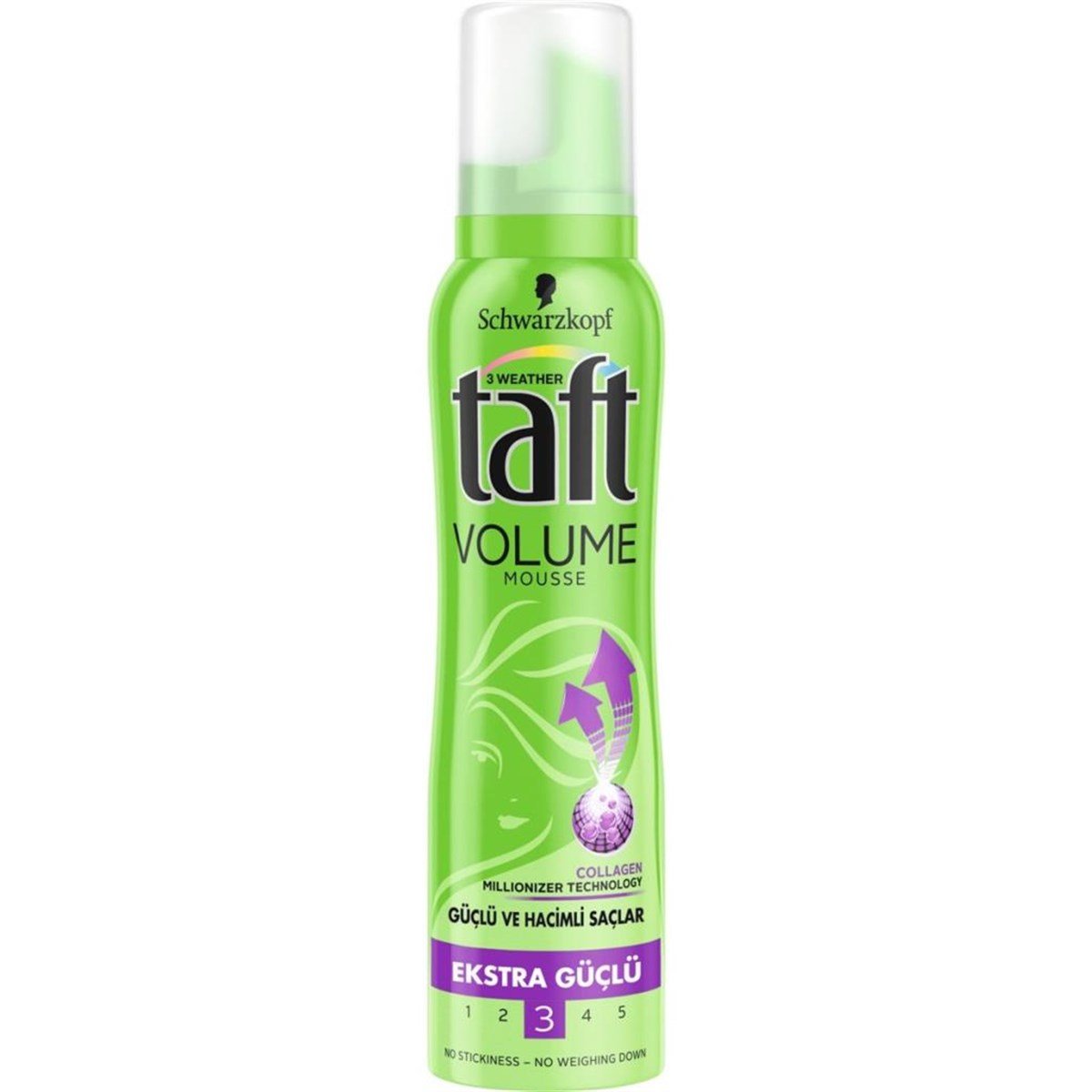Taft Volumen Saç Köpüğü Ekstra Güçlü 150 Ml
