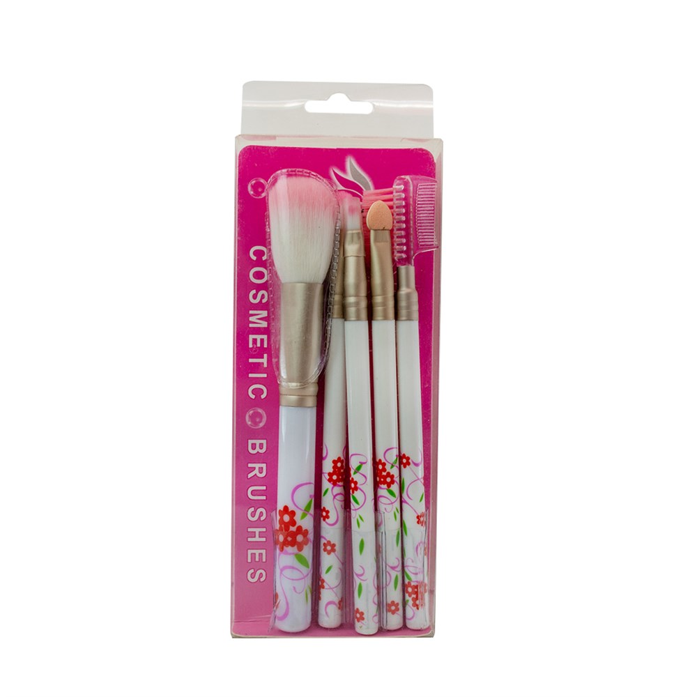 Tan Fırça Allık Set 5891N 5Li Kristal Samur Tüy 008
