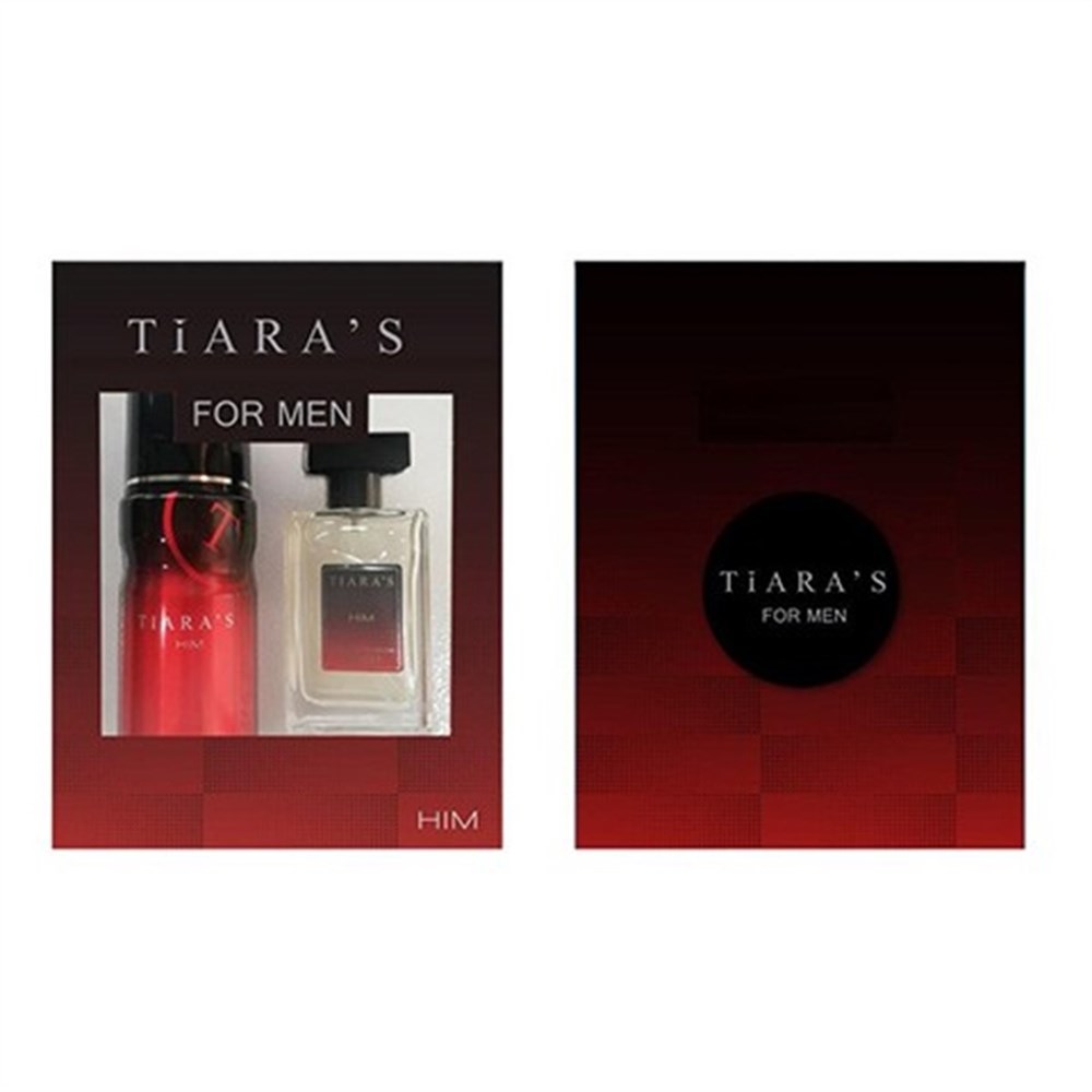 Tiaras Set Him 50 Ml + Deodorant