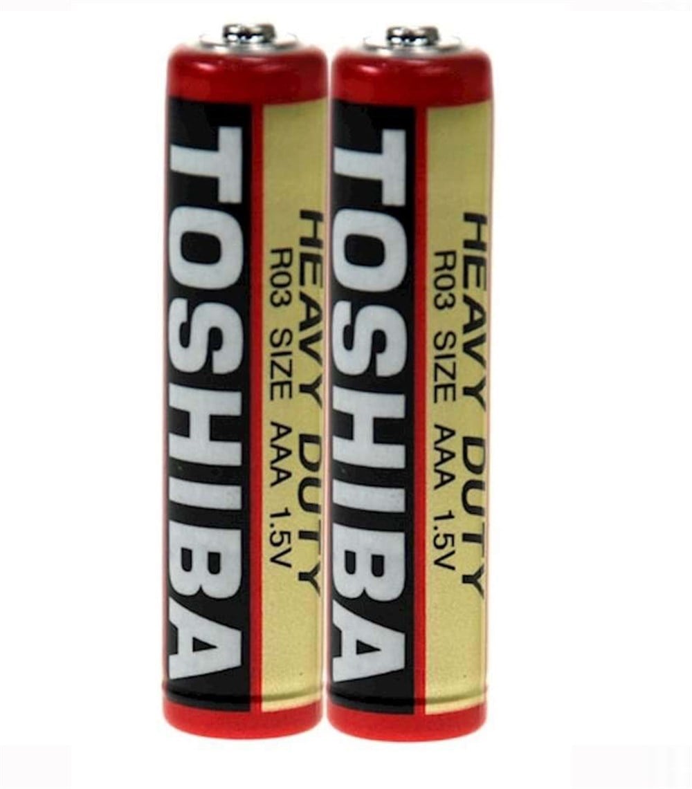 Toshiba R03KG İnce Pil 2'li
