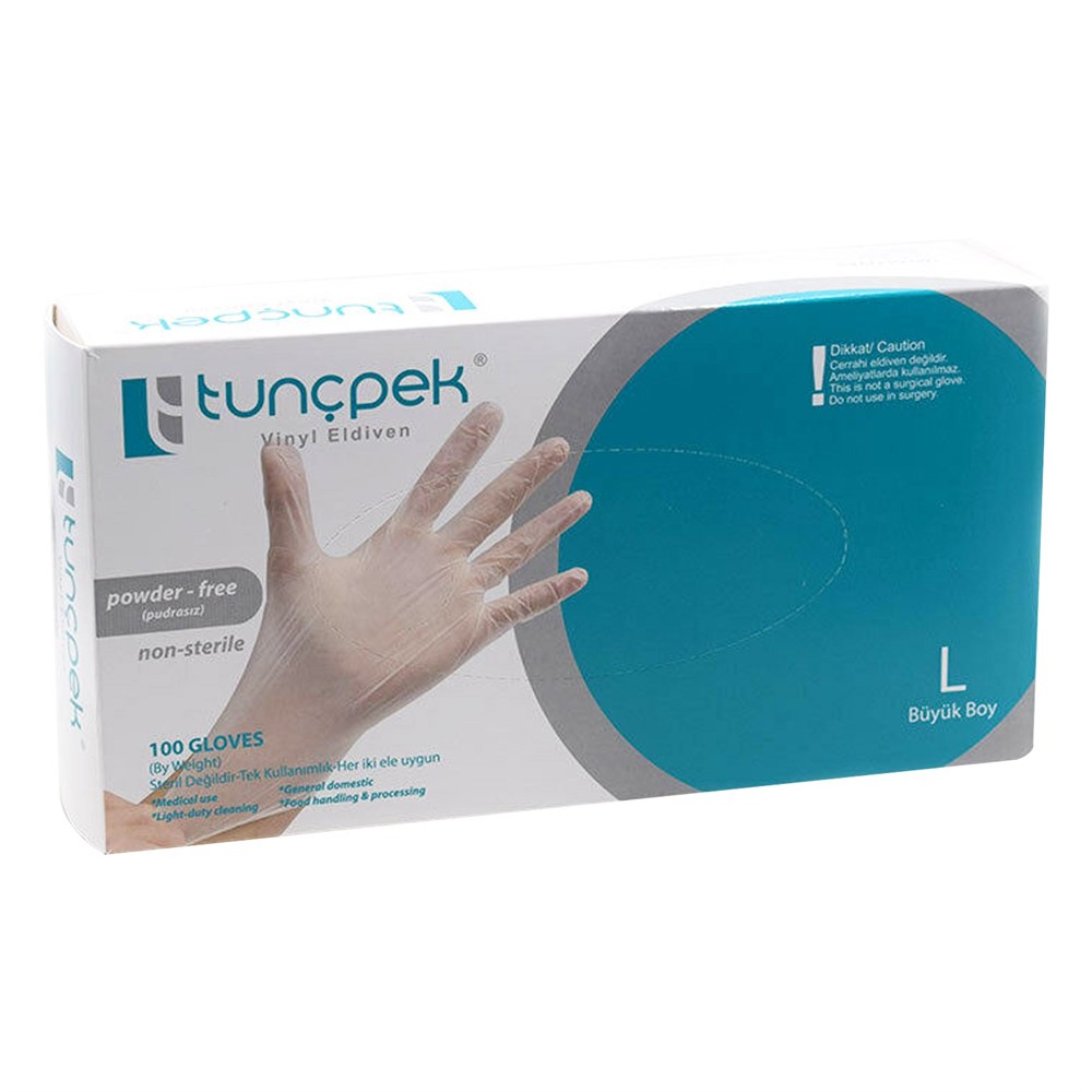 Tunçpek Eldiven 100 Lu -L