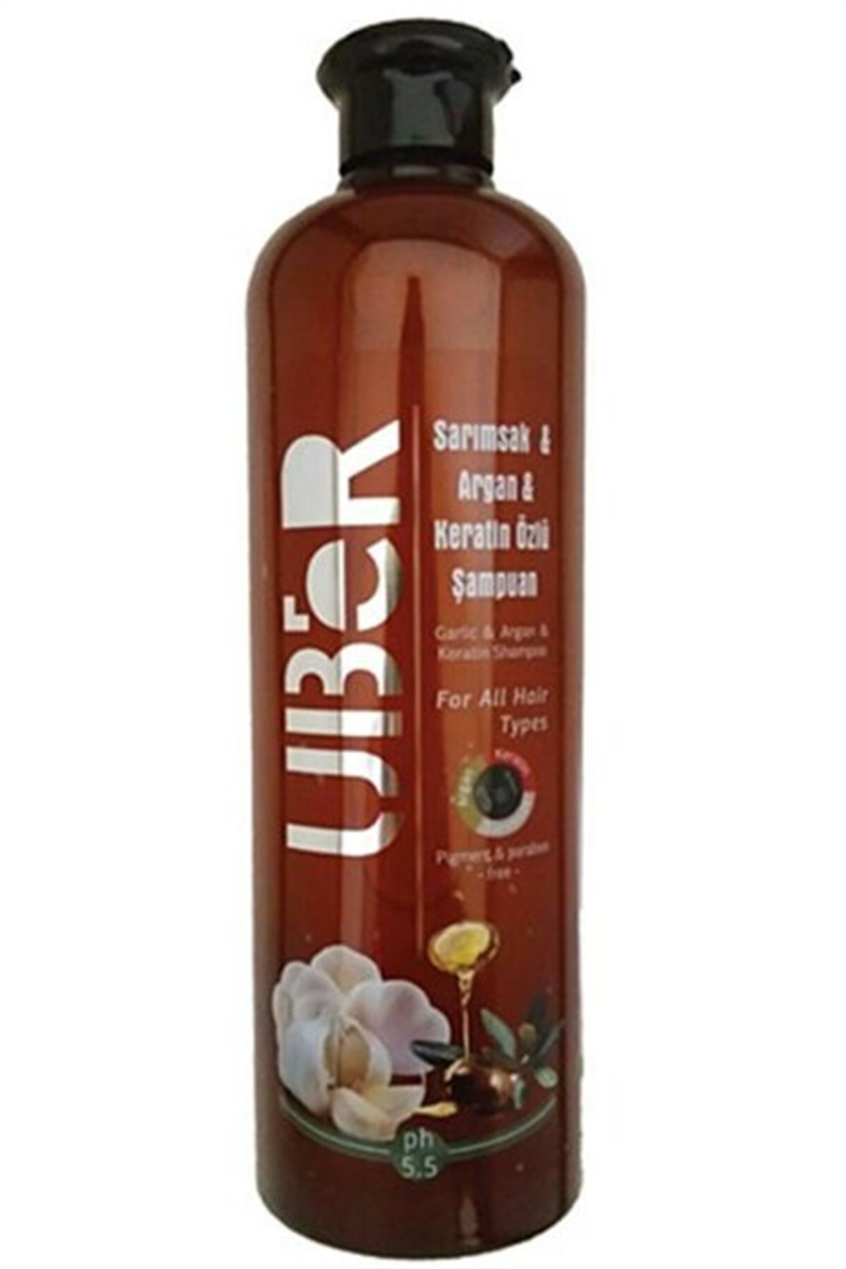 UBER SAMPUAN 700ML SARIMSAK&ARGAN&KERATIN