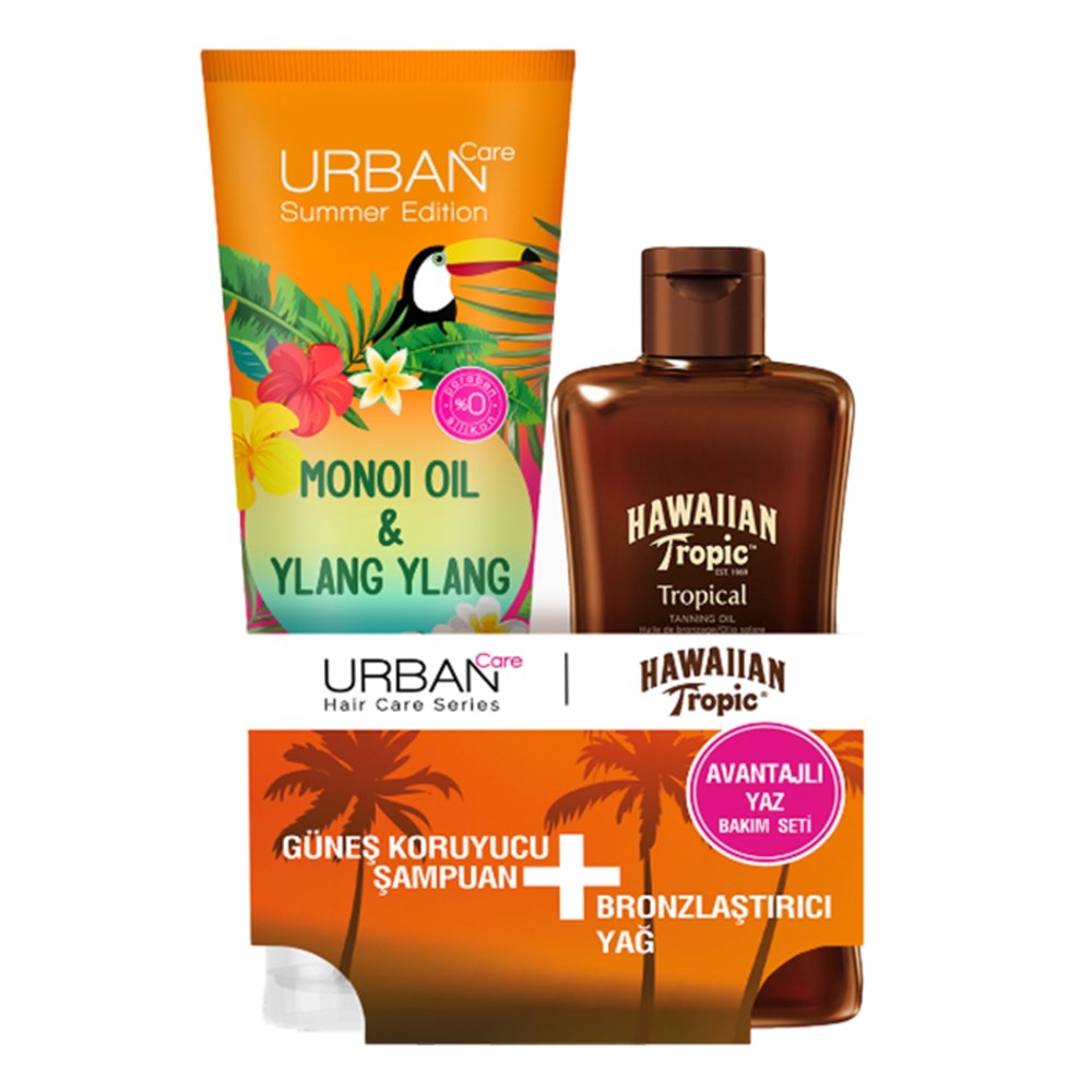Urban Care Şampuan 250 Ml + Hawaiian Tropic 200 Ml