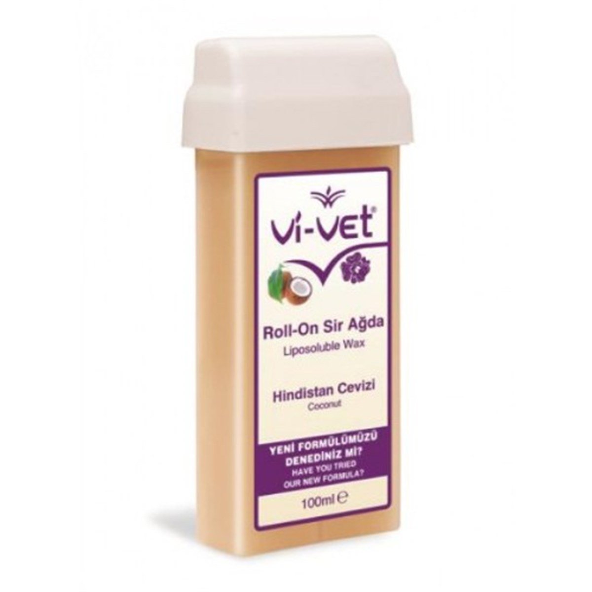 Vivet Kartuş Roll-On Ağda Hindistan Cevizi 100 Ml