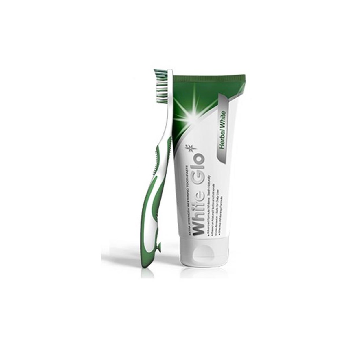 White Glo Herbal White Diş Macunu 100 Ml Diş Fırçası Hediyeli