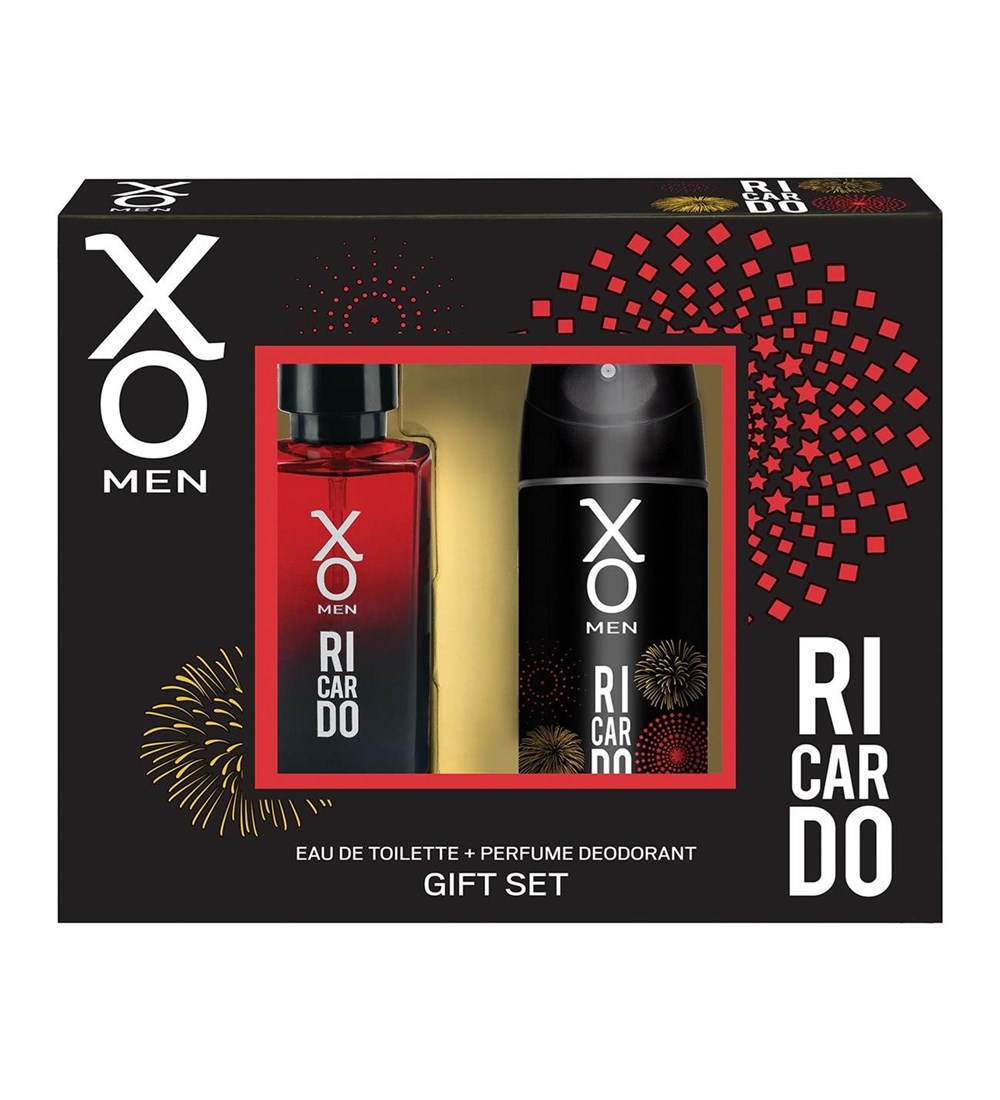 Xo for Men Ricardo Edt 100 Ml + Deodorant 125 Ml Set