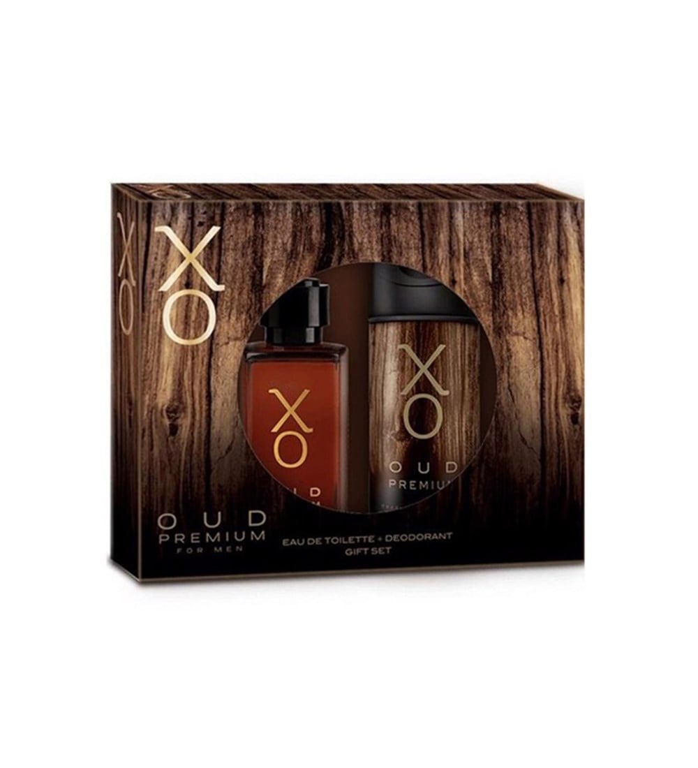 Xo Oud Premium Edt Erkek Parfüm 100 ml + 150 ml Deodorant Set