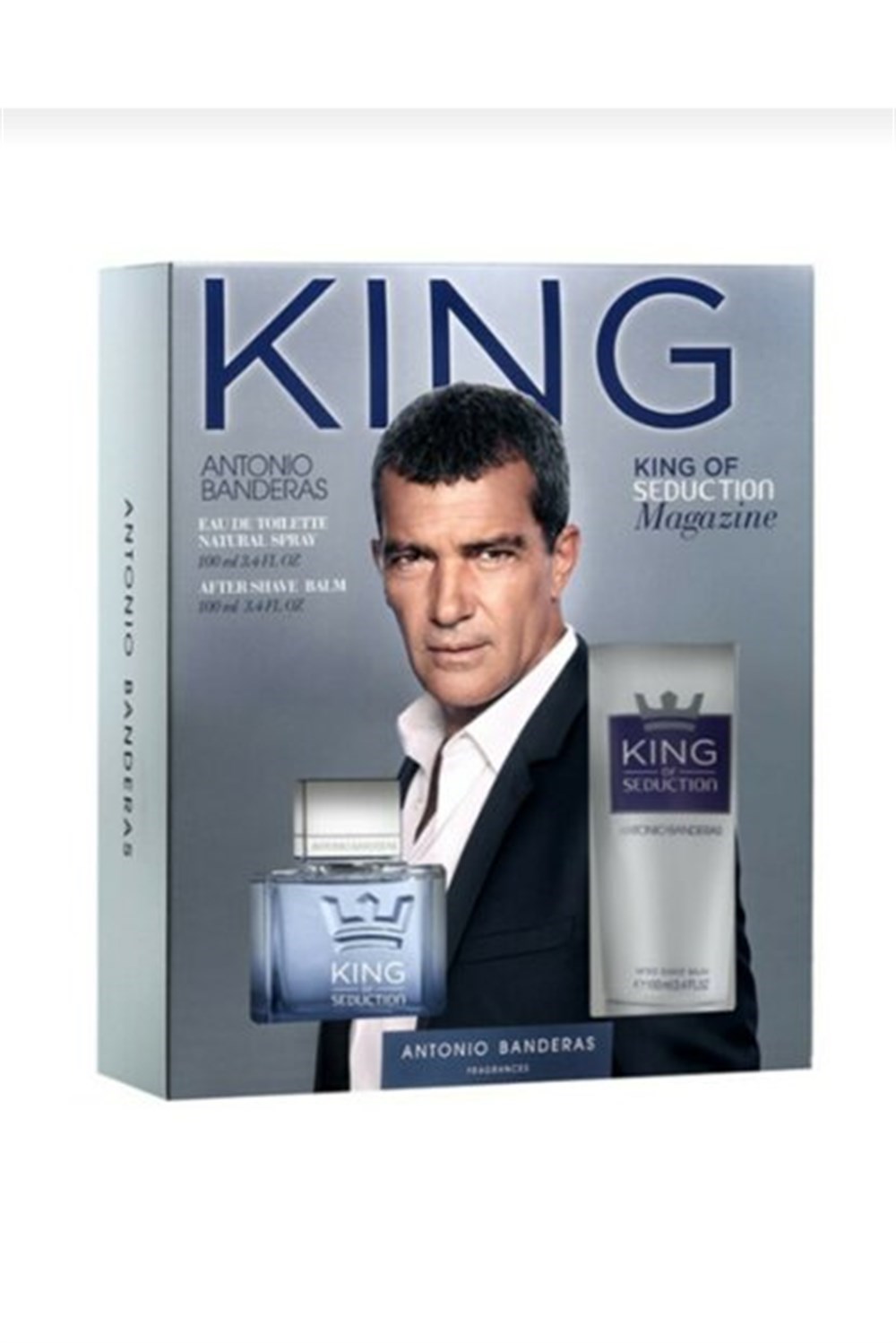 Antonio Banderas King Of Seduction Edt 100 Ml+ Tiraş Sonrasi Balsam 100 Ml Erkek Parfüm Seti