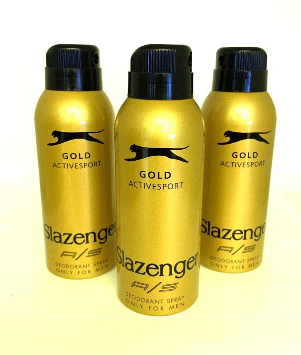 Slazenger Deodorant Gold 150 Ml | Cossta Cosmetic Station