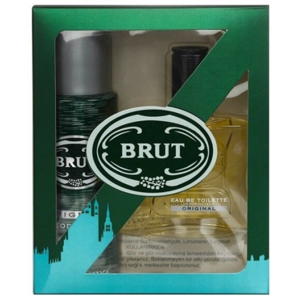 Brut Edt Original Kofre 100 Ml Original Edt+ 150 Ml Deodorantdorant