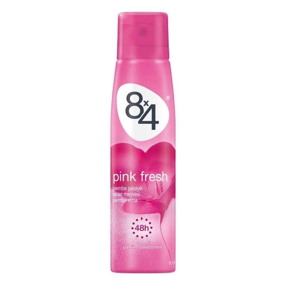 8X4 Pink Fresh Sprey Kadın Deodorant 150 Ml