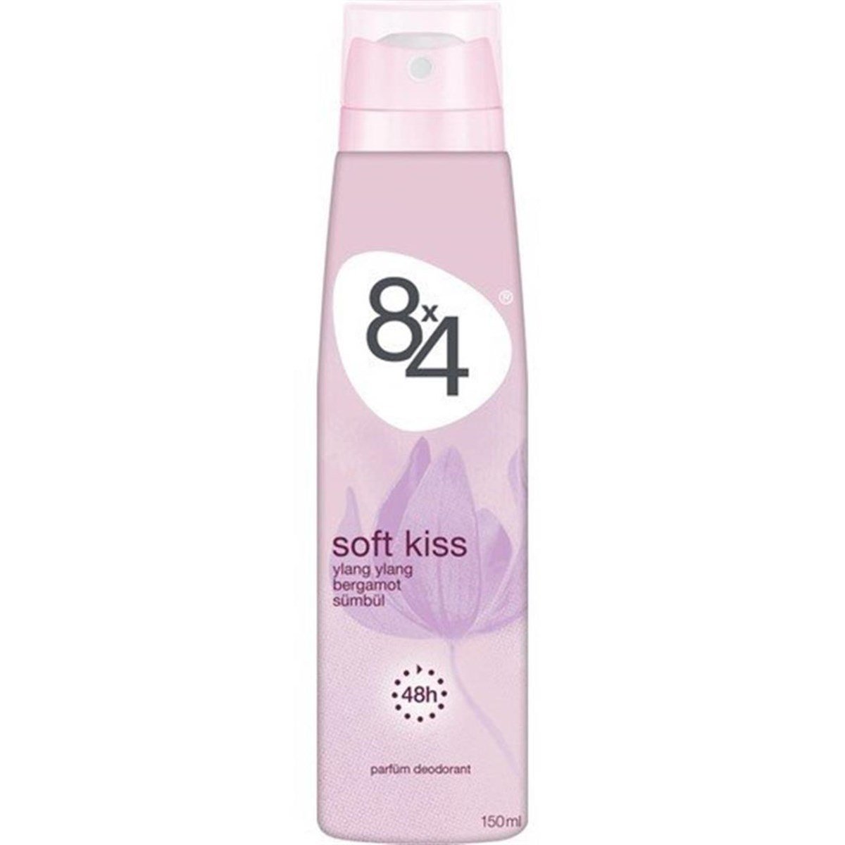 8X4 Soft Kiss Kadın deodorant 150 Ml