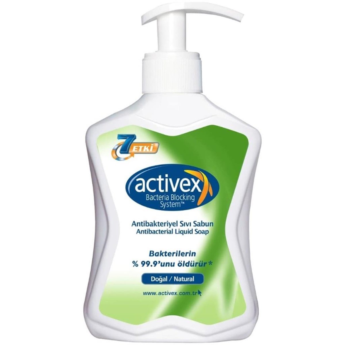 Activex Antibakteriyel Sıvı Sabun Doğal 300 ML