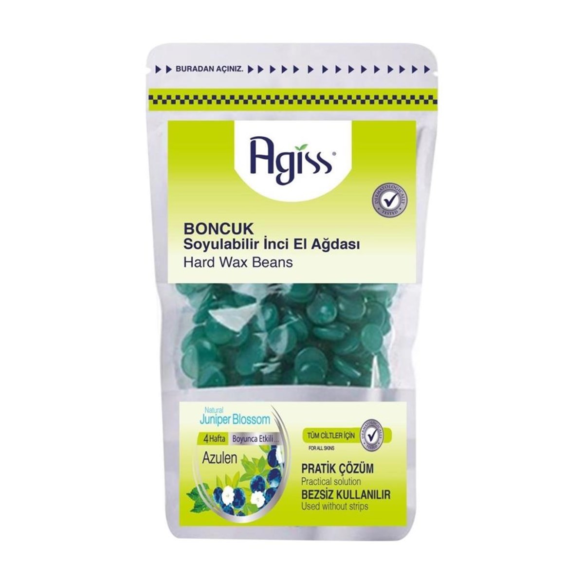 Agiss Boncuk Soyulabilen İnci El Ağdası Azulen