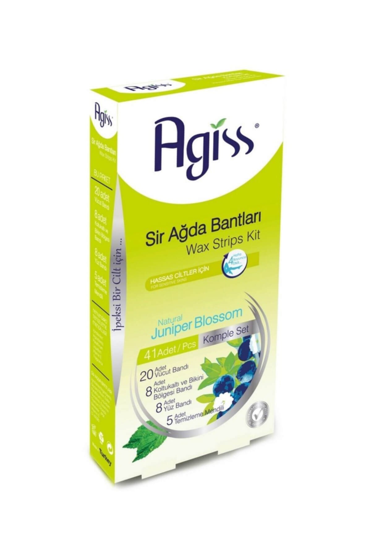 Agiss Sir Ağda Bandı Komple Set Hassas Ciltler Için
