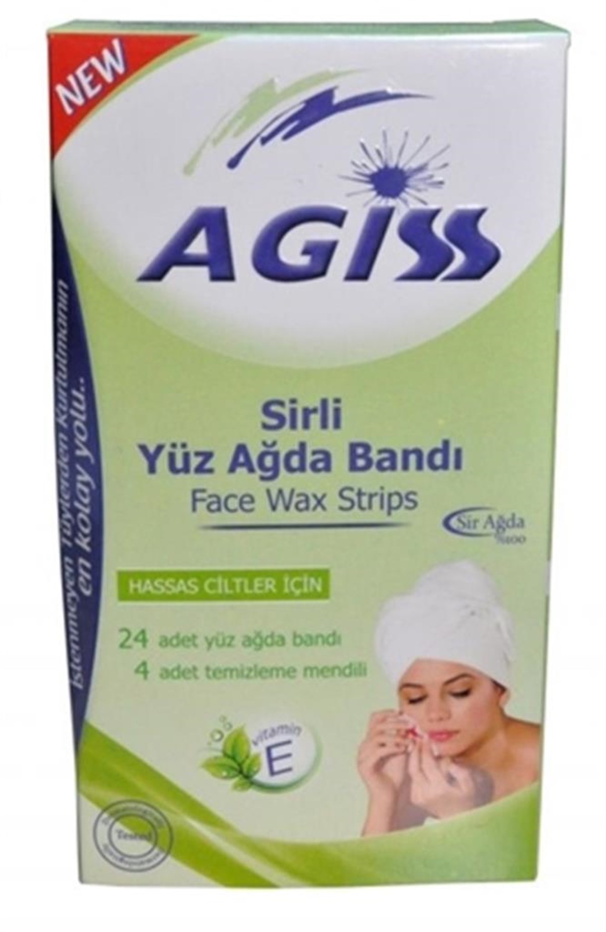 Agiss Sir Ağda Yüz Bandı Hassas Ciltler İçin 28 Adet Cossta Cosmetic Station 9741