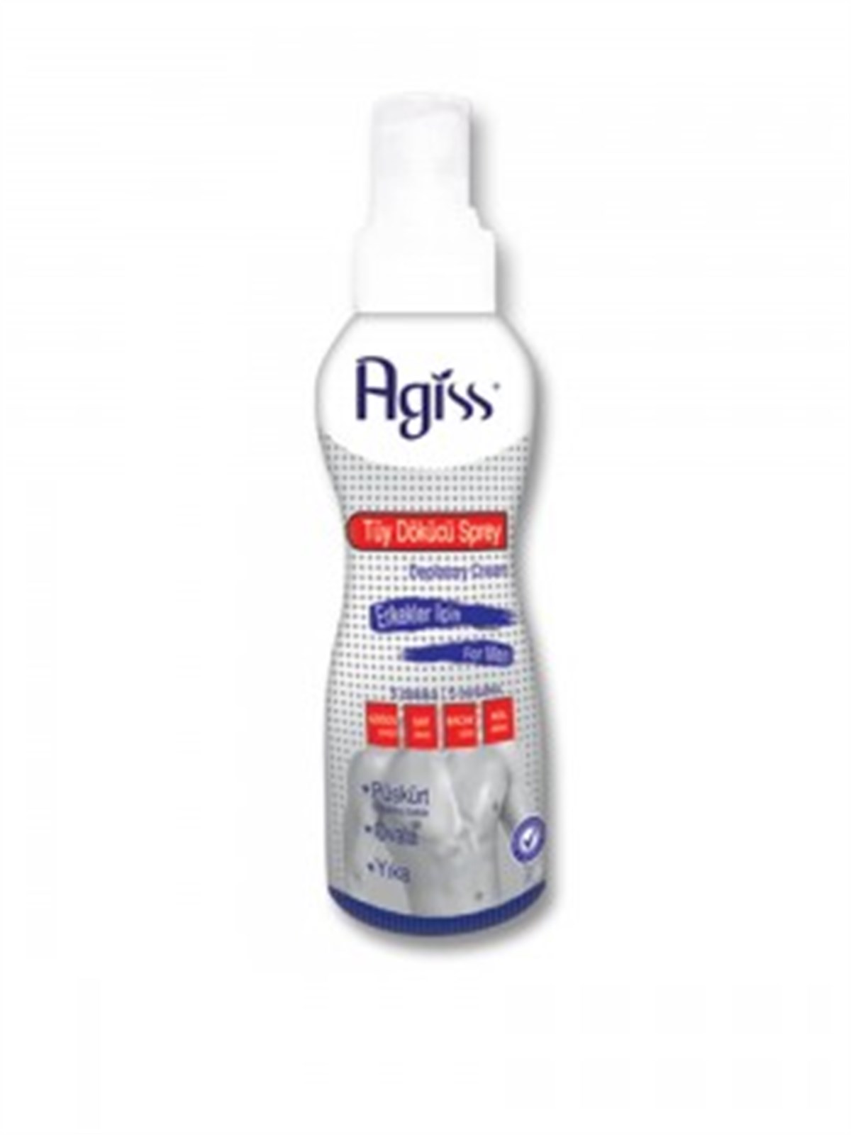 Agiss Tüy Dökücü Sprey Erkeklere Özel 175 ml