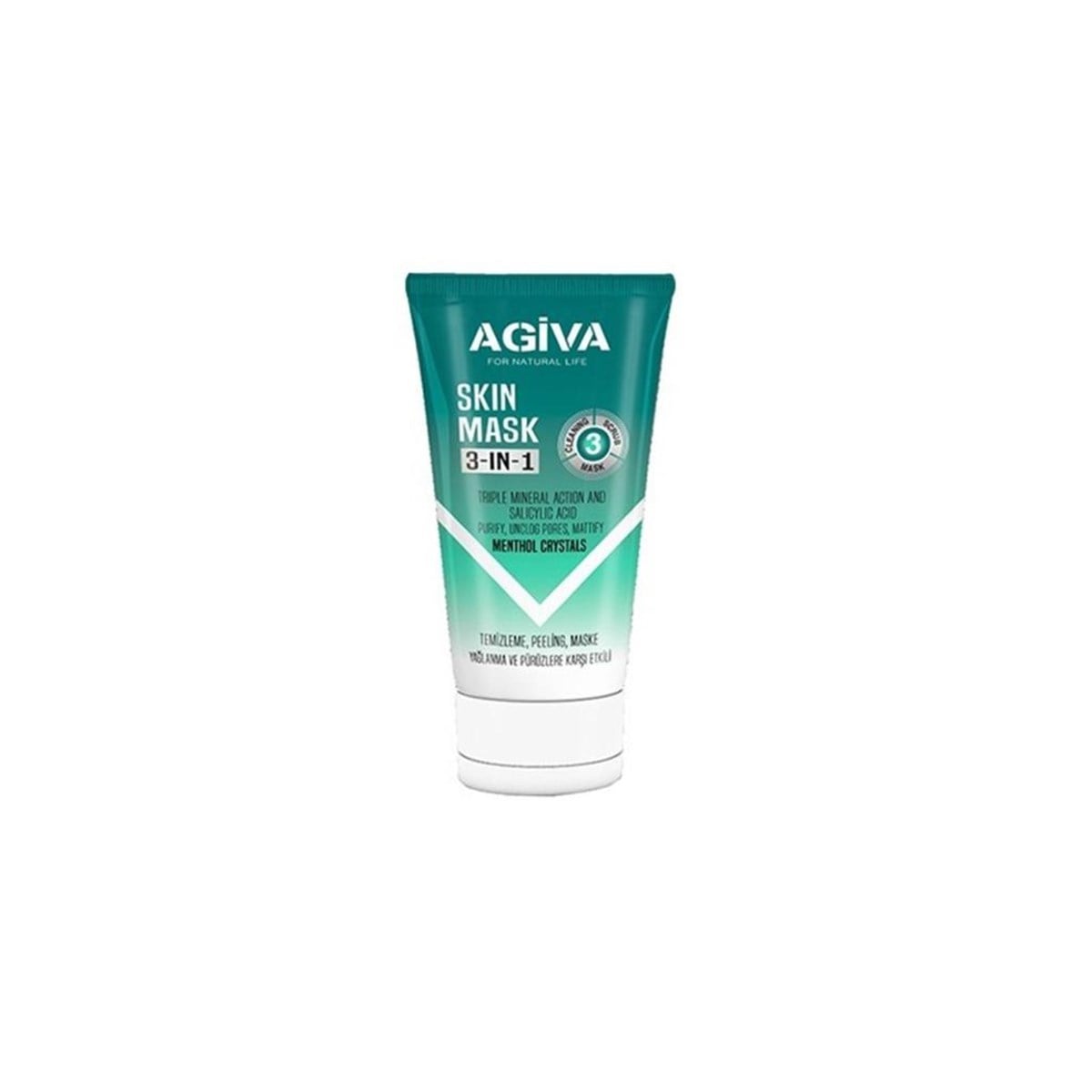 Agiva 3in1 Temizleme Peeling Maske 150 Ml