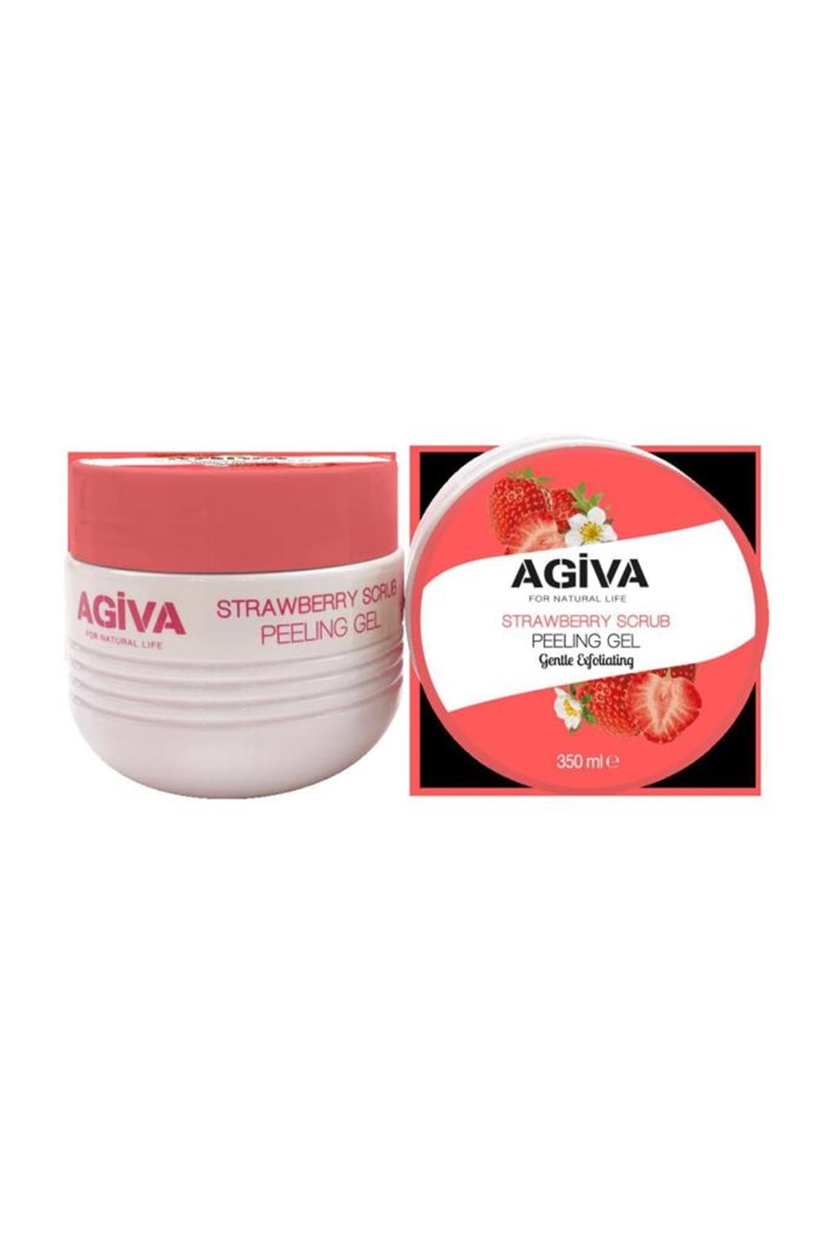 Agiva Çilek Özlü Peeling Jel 350 Ml