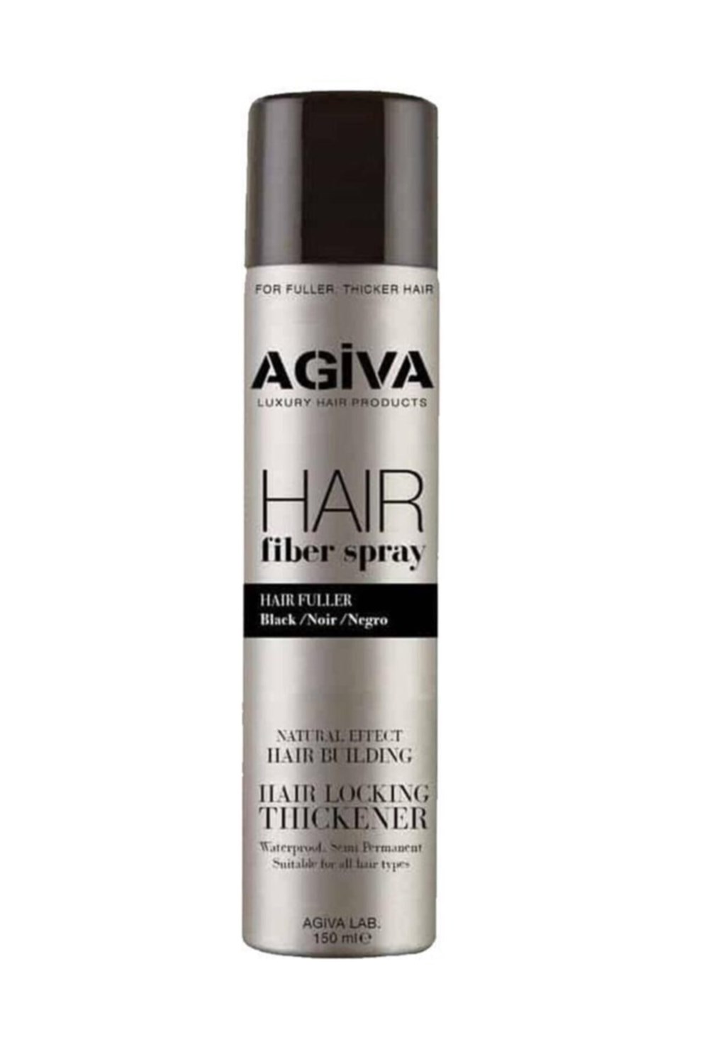 Agiva Hair Fiber Sprey 150 Ml Black