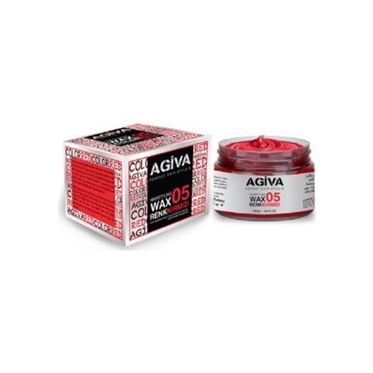 Agiva Hairstyling Wax 05 Kırmızı 120 Gr